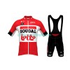 Combinaison Cycliste + Cuissard à Bretelles 2022 Lotto Soudal N001